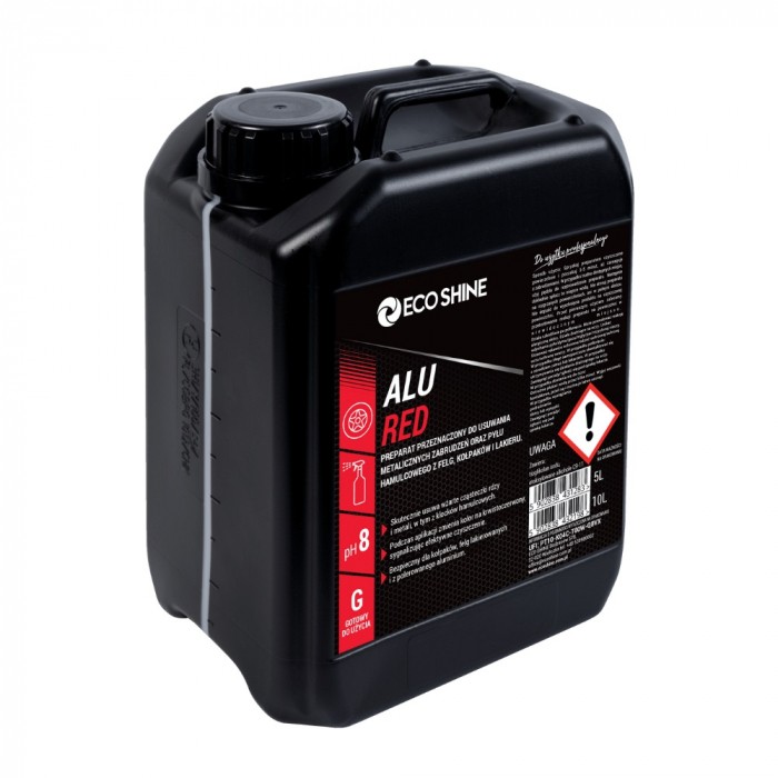 Eco Shine Alu Red 5L preparat do usuwania metalicznych zanieczyszczeń